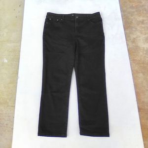 St. John's bay Black jeans size 14